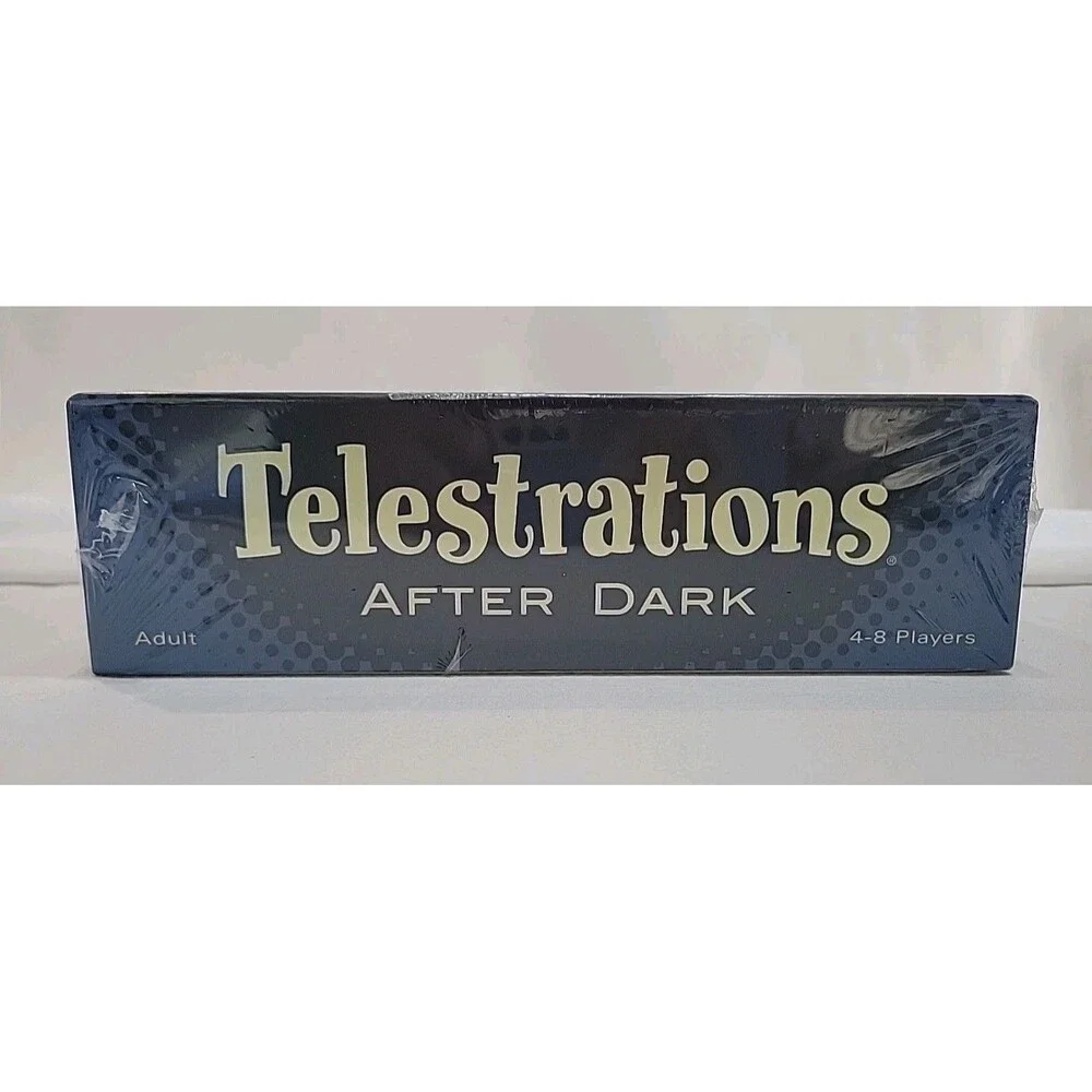 Telestrations Twist After Dark Game Adult Party Board Game Sealed New 4-8 Age